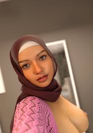 Mastering blowjob skills by Losekontrol (Hijab 3DX), image 4