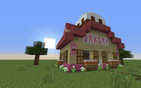 I am new to building, and would love some feedback! Super Cute Bakery Cute Minecraft Houses Minecraft Shops Minecraft Cottage