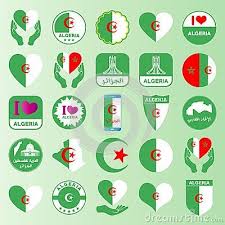 Download Victor Algeria Map Flag Logo Symbols Icon Group Algerie Africa Arabic New Islamic Flag Logo Illustration Vector Art
