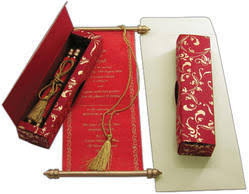 A cute wedding card box is a must at every wedding gift table. Paper And Fabric Gujarati Wedding Cards Rs 50 Piece All India Trading Id 17442372655