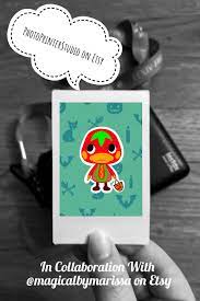 Ketchup Custom Animal Crossing New Horizons Amiibo Card Artist Collab Cards Animal Crossing Flower Shadow Box