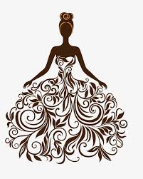 جميل الزفاف صورة ظلية ناقلات المواد جميل عرس ثوب رسم Png وملف Psd للتحميل مجانا Wedding Silhouette Silhouette Vector Wedding Dress Sketches