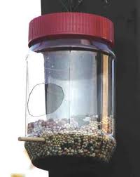 Bird Feeder Mangeoire Oiseau Mangeoire Mangeoires Pour Oiseaux Faites Maison