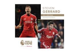 Gerrard's screamer against man utd 28/4/2021 cc ad Hall Of Fame Nominee Steven Gerrard