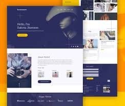 The colour scheme plays on a subtle purple tone which is so easy to work with, a hint of aqua and even some subtle pastel oranges would work super well also. Free Photography Website Template Free Psd At Freepsd Cc