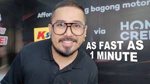 Motorcycle loan in as fast as one minute?