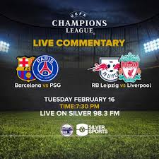 Preview and stats followed by live commentary, video highlights and match report. Fancy Di Maria On Twitter Uefa Champions League Live Commentary On Silverfmgh Tonight 1 Barca Vs Psg 2 Rb Leipzig Vs Liverpool Drop Your Predictions Using Sportscenter Https T Co Wqrhgddpdx