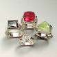 Ring With a Bezel Set Stone with Joy Raskin