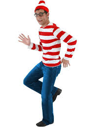 Check Out Adult Where S Waldo Costume Where S Waldo Mens Costumes From Wholesale Halloween Mens Halloween Costumes Waldo Costume Storybook Character Costumes