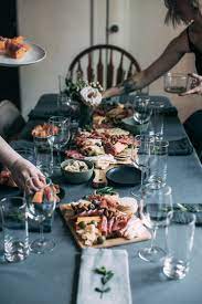 Pick the part of the meal that stresses you the least. Easy Ways To Elevate Your Next Dinner Party Morgan Fite Dinner Party Table Settings Dinner Party Table Host Dinner Party