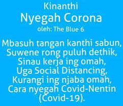 Semua akan saya sajikan dengan super lengkap. Tembang Kinathi Tema Virus Covid 19 Brainly Co Id