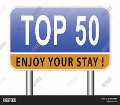Top 50 Charts List Pop Image Photo Free Trial Bigstock