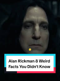 Alan Rickman 8 Weird Facts You Didn't Know #alanrickman #actor #celebs  #longervideo