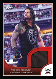 Leati joseph joe anoa'i (born may 25, 1985) is an american professional wrestler, actor, and former professional gridiron football player. 2016 Topps Wwe Road To Wrestlemania Relic Roman Reigns Beckett News
