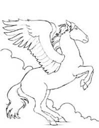 Printable horse coloring page to print and color for free : Free Coloring Pages Print Out And Color These Pictures Freecoloringpages Com Mythical Magical Creatures