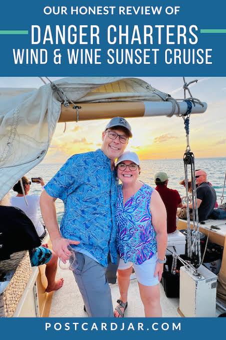 Honest review of Danger Charters Sunset Sail in Key West - Postcard Jar Blog