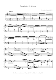 The following 61 pages are in this category, out of 61 total. Scarlatti Sonata In D Minor K 141 Sheet Music For Piano 8notes Com