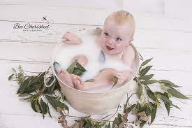 Milk Bath For Baby Photography Sessions Brisbane