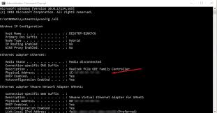 I hope you must be able to find the ip address from the router as the device connected to f0/7 of switch has to comminicate over the router at some point of time. How To Find Your Network Mac Address Windows 10 Ubergizmo