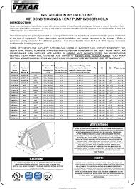 installation instructions air conditioning heat pump