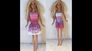 All dolls has full articulation and cute fashions! Tuto Robe Poupee Au Crochet Youtube