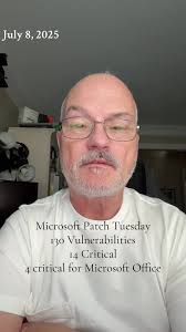 Microsoft Patch Tuesday: July 2025 Updates Overview