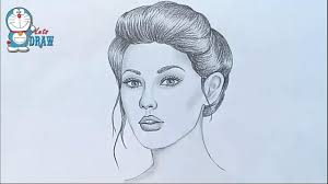 How to draw faces step by step. How To Draw Face For Beginners Easy Way To A Realistic Face Youtube