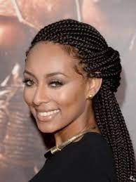 Keri Hilson Box Braids Bronze Magazine Braided Hairstyles Updo Hair Styles Braided Hairstyles