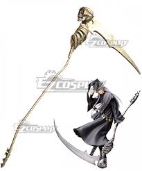 It's about to classy in here. Black Butler Kuroshitsuji Undertaker Sickle Cosplay Weapon Prop
