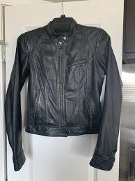 Wilsons Leather Black Moto Jacket Women S Size S Womens Black Leather Jacket Leather Jackets Women Leather Jacket