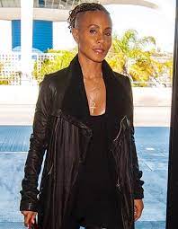 Ride Or Die See Jada Pinkett Smith S Intense Braided Bun At Lax Shaved Sides Braids Mohawk Styles