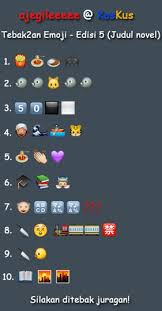 1 4 5 2 5 12 3 6 21 8 11 96. Tebak Tebakan Pake Emoji Update Kaskus