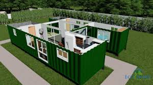 بل وسوف نعلمك أيضًا بالعروض والتخفيضات السرية عندما تشترك في قائمتنا البريدية. Sch15 2 X 40ft Container Home With Breezeway 3d Render Video Container House Design Container House Shipping Container Home Designs