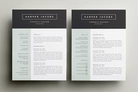 Put your contact info on both pages. 10 Great Minimal Design Cv Templates Ciphr