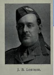 Captain James Bannerman Lorimer (1879-1917)