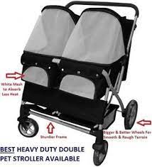 double pet stroller ebay hayvan
