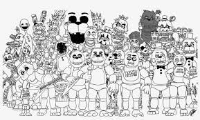 50+ coloring page full off simpson images to color. Fnaf 3 Coloring Pages Sister Location Coloring Pages Fnaf Png Image Transparent Png Free Download On Seekpng
