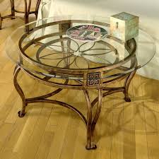 Product titleyaheetech round nesting end table set with metal fra. Round Glass Coffee Table Metal Base Ideas On Foter