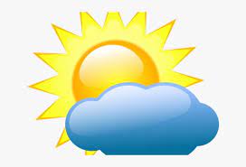 Free partly cloudy icons in various ui design styles for web and mobile. Sunshine Clipart Summer Cartoon Partly Cloudy Weather Png Image Transparent Png Free Download On Seekpng