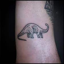Little Brontosaurus On James Dinasour Tattoo Gaming Tattoo Tattoo Shop