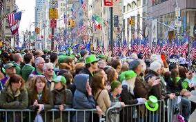 Large gatherings have been ruled out in many parts of the world due to the coronavirus. Crowds Watching The New York St Patrick S Day Parade St Patricks Day Parade St Patricks Day Ireland Honeymoon