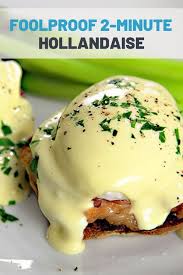 Quick Immersion Blender Hollandaise Recipe Recipe Hollandaise Recipe Recipes Homemade Sauce