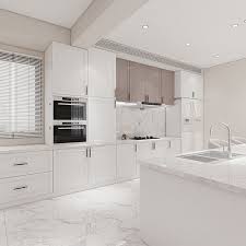 foshan new model modern white kitchen