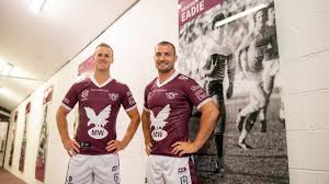 Urm was front and centre at the manly sea eagles 75th season launch on wednesday 3 march 2021 with australian strongman troy conley pulling a urm truck 25 metres down the steyne at manly to signify 25 years of partnership between urm and the sea eagles. Sea Eagles Release Heritage Jersey For 75th Year Anniversary Sea Eagles