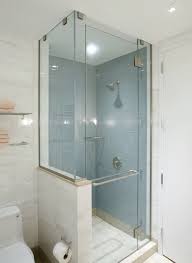 If you have a large family, consider separating the toilet and shower from the sink so multiple people can get ready at once. 17 Glass Walled Showers Ideas Bathroom Design Bathrooms Remodel Shower Doors