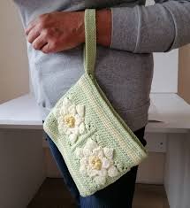 Large Crochet Cosmetic Bag, Crochet Makeup Bag, Travel Organizer, Large  Makeup Bag, Crochet Wallet, Face Mask Bag, Gift for Her, Makeup Box