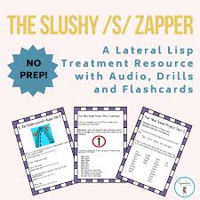 Other larger lisp programs are written into their own file and stored in a lisp folder on the hd. Slushy S Zapper A Lateral Lisp Treatment Resource Banter Speech Language