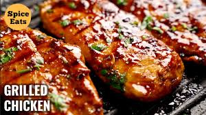 Simple chicken steak dengan toping keju tanpa minyak 20 menit 2 original lauk. Grilled Chicken With Garlic And Lemon Grilled Chicken Recipe Youtube