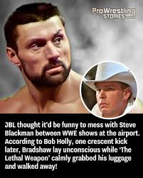 From fighting for his life in Africa to knocking out bullies, discover how Steve  Blackman earned his reputation as wrestling's most dangerous man. 😳 👀  Read the whole story now! Link in