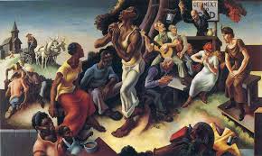 Thomas Hart Benton 1889 1975 Arts Of The South 1932 Thomas Hart Benton Paintings Thomas Hart Benton America Art